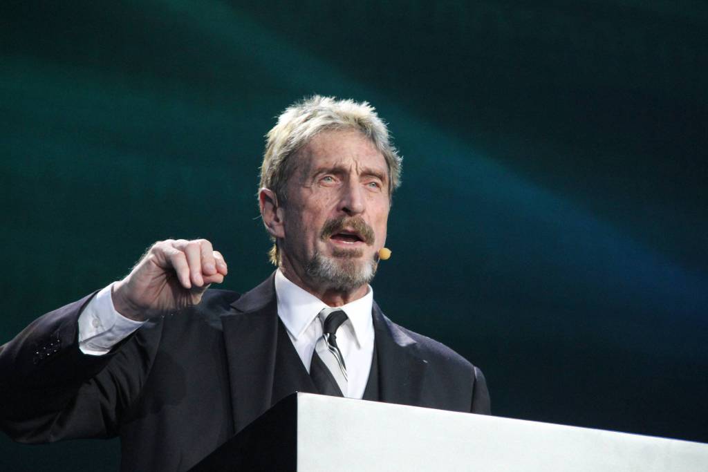  world threats conference mcafee death john due 