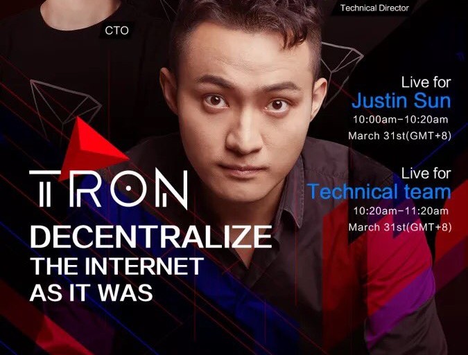 Tron's (TRX) Technical Team Live On Periscope For TestNet Launch 15