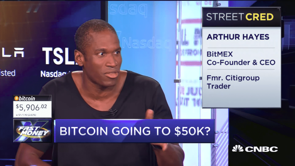 BitMEX's Arthur Hayes Predicts Bitcoin (BTC) At 50k USD By The End Of 2018 3