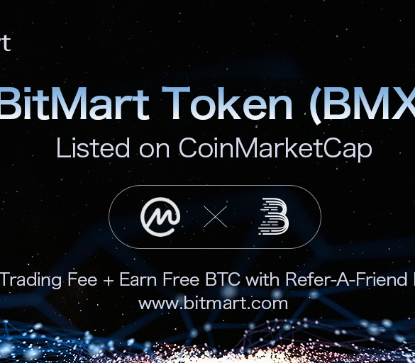 Ethereum-based BitMart Token (BMX) Now Listed on CoinMarketCap