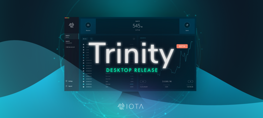 IOTA (MIOTA) Releases Public Beta Version Of Trinity Desktop Wallet 1