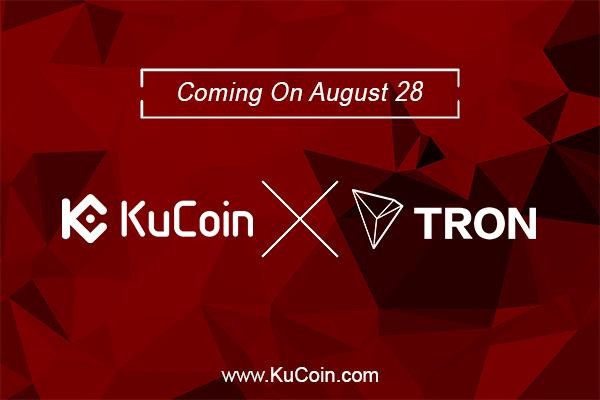 KuCoin Announces Tron (TRX) As One Of Their Promising Currencies