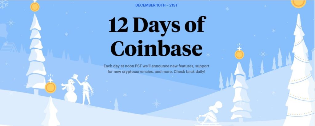What to Expect from 'The 12 Days of Coinbase' Event 1