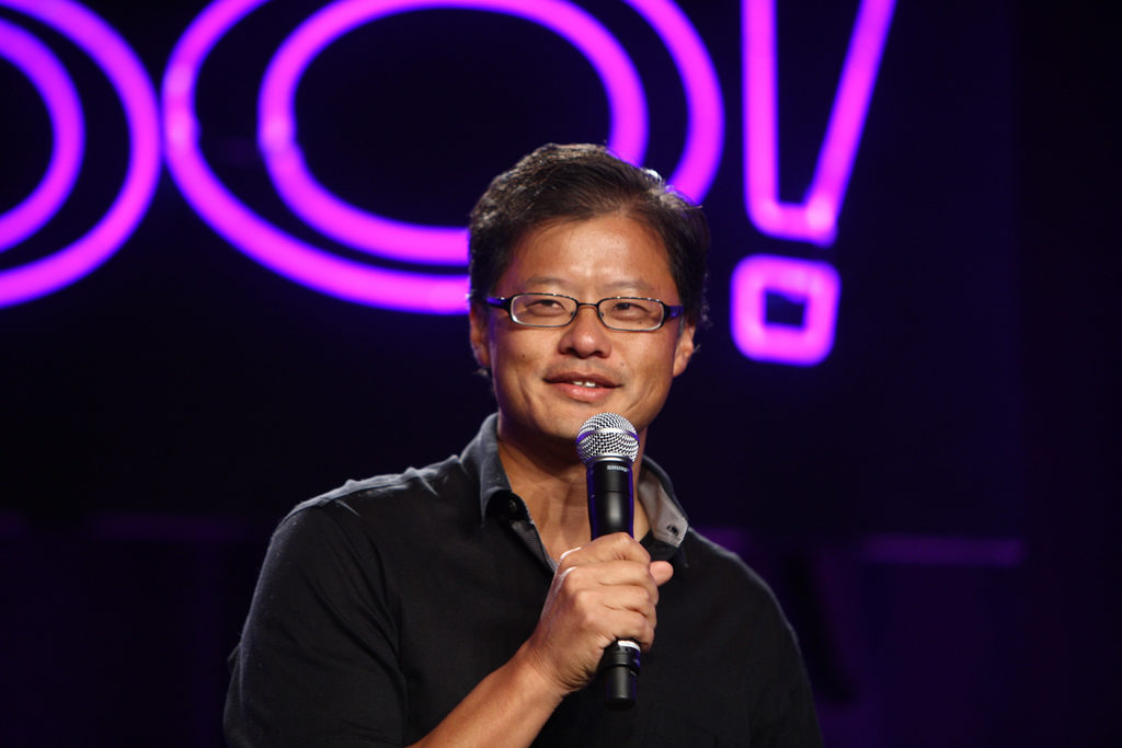 Yahoo co-founder Jerry Yang says blockchain "natural technology for banks and trading" 1