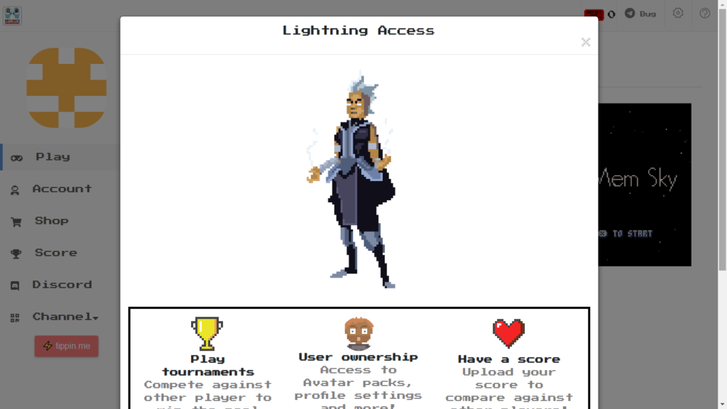 Satoshi's Games Goes Live. Play Games on the Lightning Network 2
