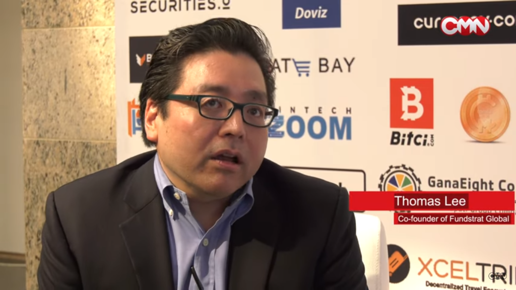 Bitcoin (BTC) Will End 2019 Much Higher Than 3900 USD, Tom Lee Says 1