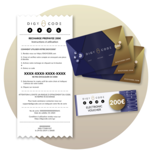 DigyCode Crypto vouchers